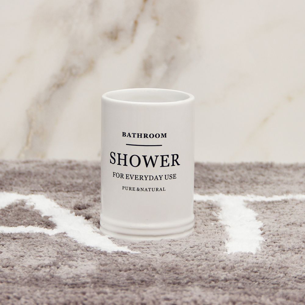 Vaso de Bao Shower Blanco