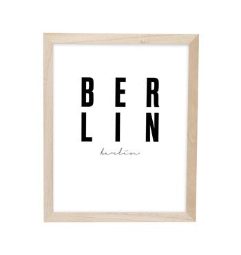 Cuadro Berlin 28 x 35 cm