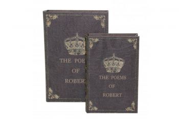 Set x2 Cajas Libro Poems